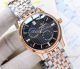 Knockoff Patek Philippe Calatrava moonphase Watches 2Tone Rose Gold White Dial (3)_th.jpg